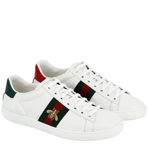 white guccie sneakers|farfetch gucci sneakers for women.